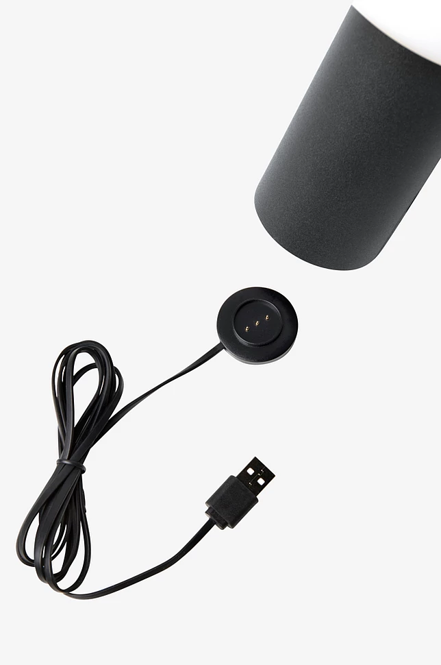 Bordlampe Antibes USB høyde 19 cm