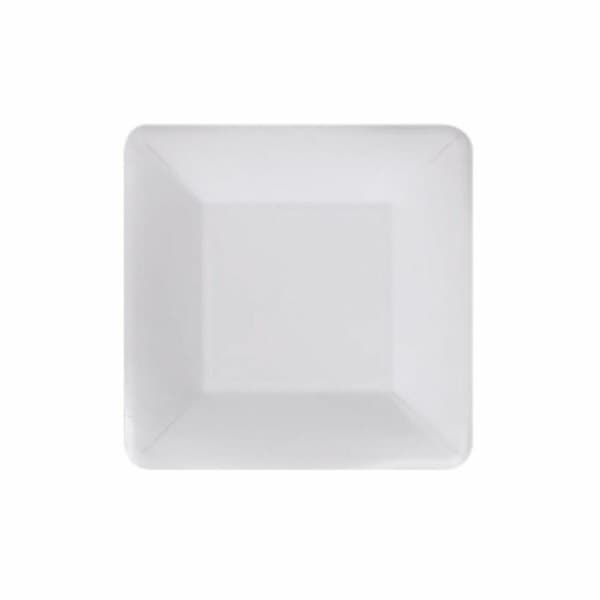 Platesett Algon Engangsbruk Hvit Karakterer Kvadrat 18 cm (36 Enheter)