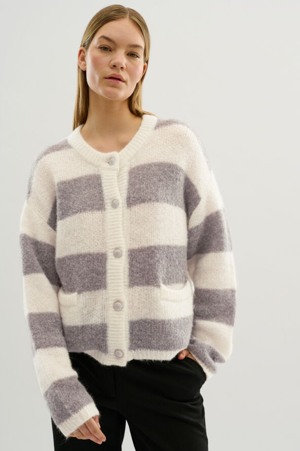 Karen by Simonsen KBRullja Cardigan Egret