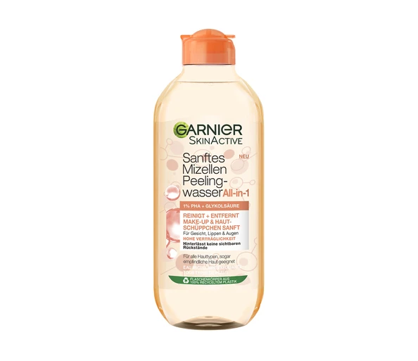 Garnier Skin Active Sanftes Mizellen Peelingwasser All-in-1