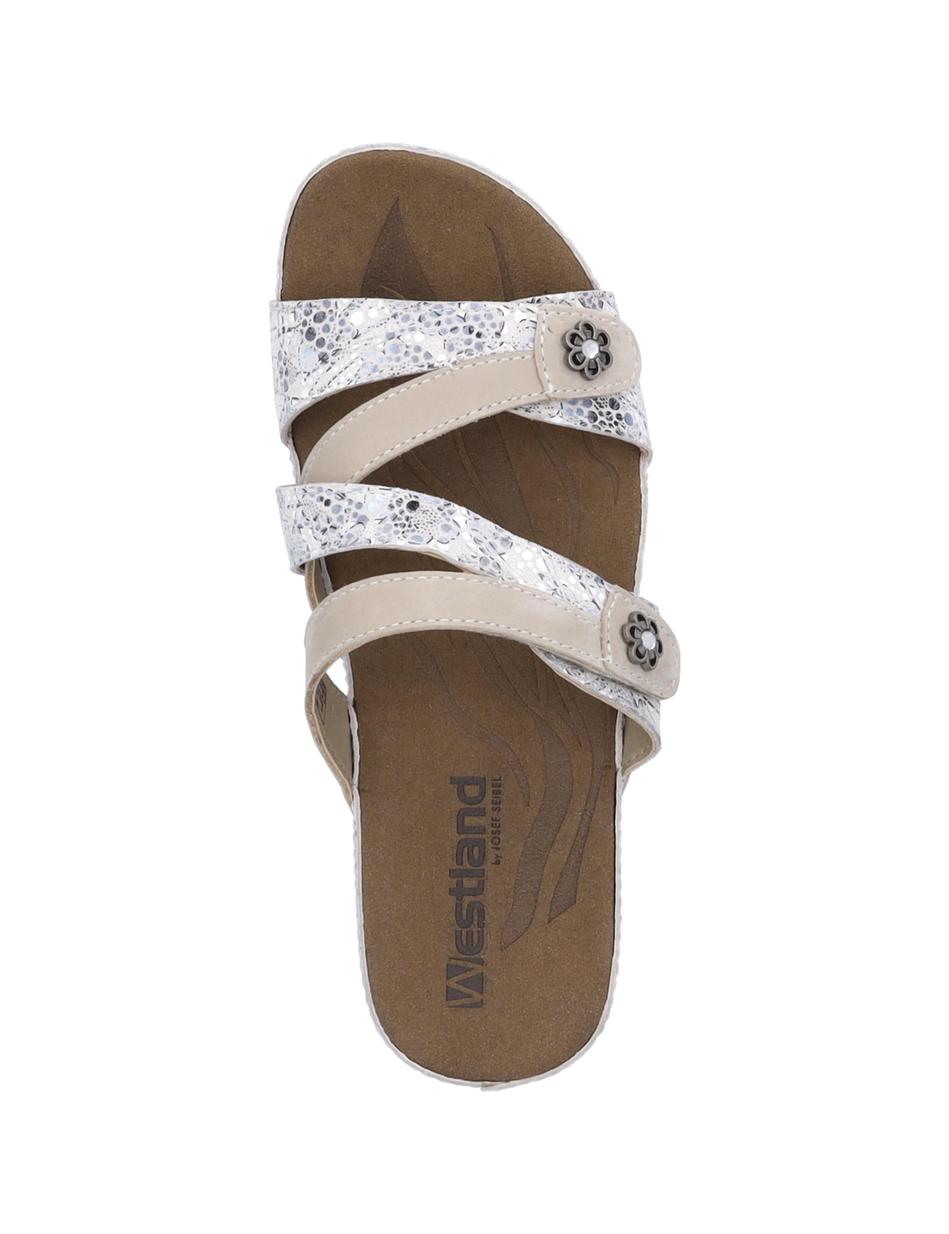 Sandale Fidschi 77, beige-multi