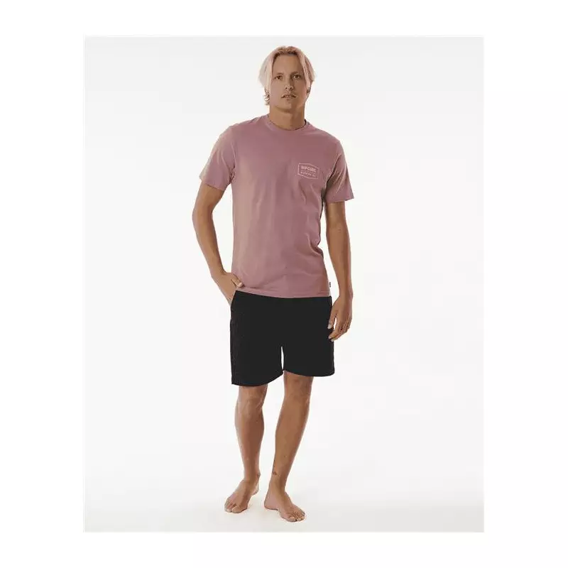 Teeshirt RIPCURL Marking Tee Mauve M