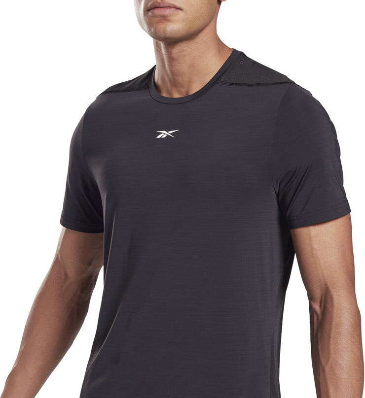 Reebok Activchill Solid Move T-shirt Sort
