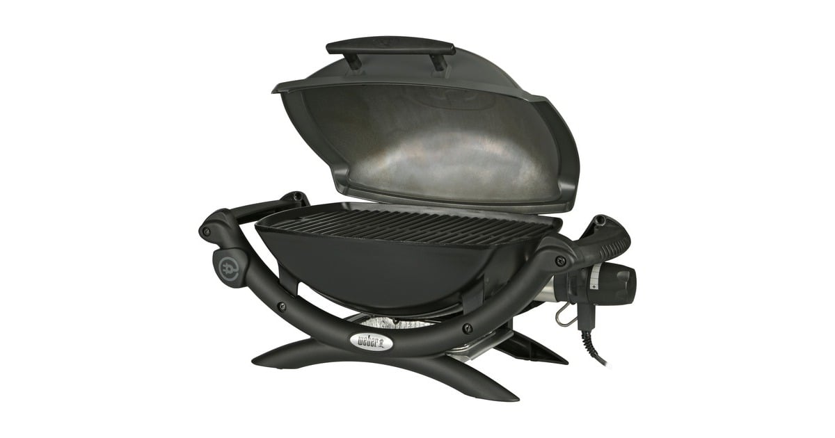 WeberQ 1400 elektrische barbecue  (Grijs)