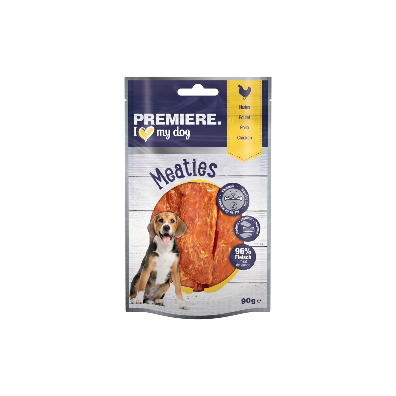 PREMIERE Pure Meaties Huhn 90 g