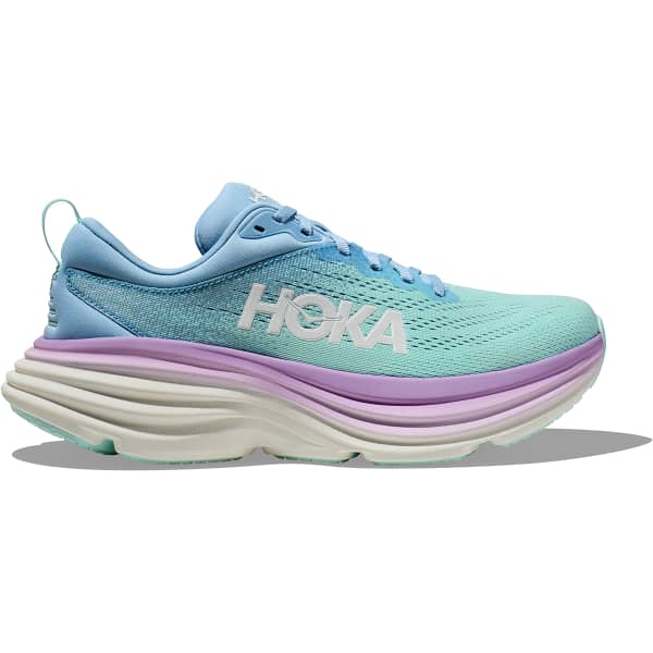 Chaussure running HOKA ONE ONE BONDI 8 W AIRY BLUE / SUNLIT OCEAN