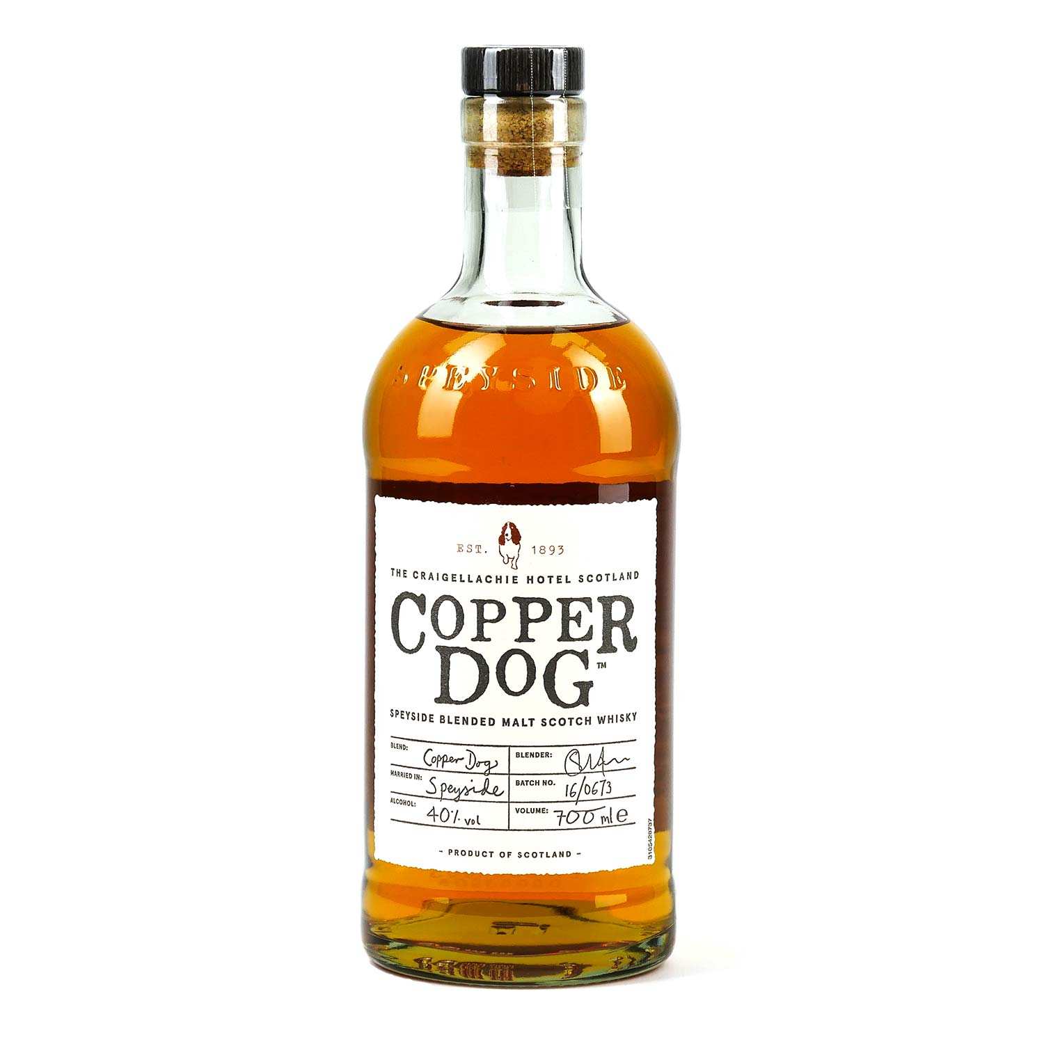 Copper Dog Blended Malt 40% - Whisky écossais - Copper Dog