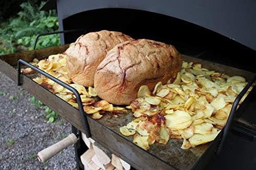Ramster Holzbackofen Pizzaofen Flammkuchenofen 60x80 + VOLLAUSSTATTUNG + ZUBEHÖR
