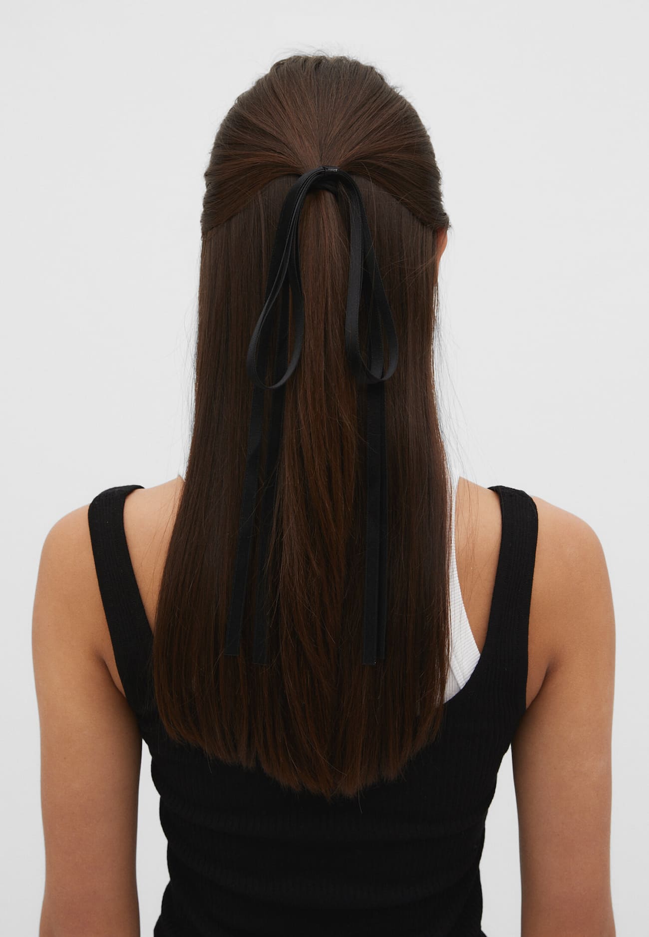 scrunchie com laço de balé