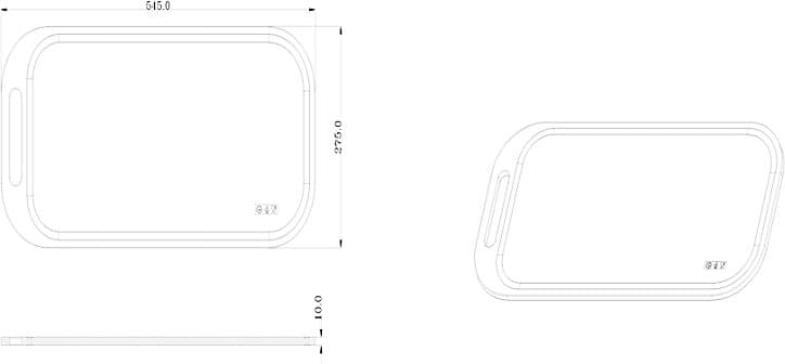 Planche à découper sur évier GoodHome Datil