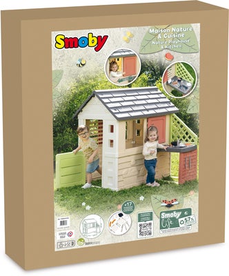 Smoby Life Nature Lekestue med Kjøkken