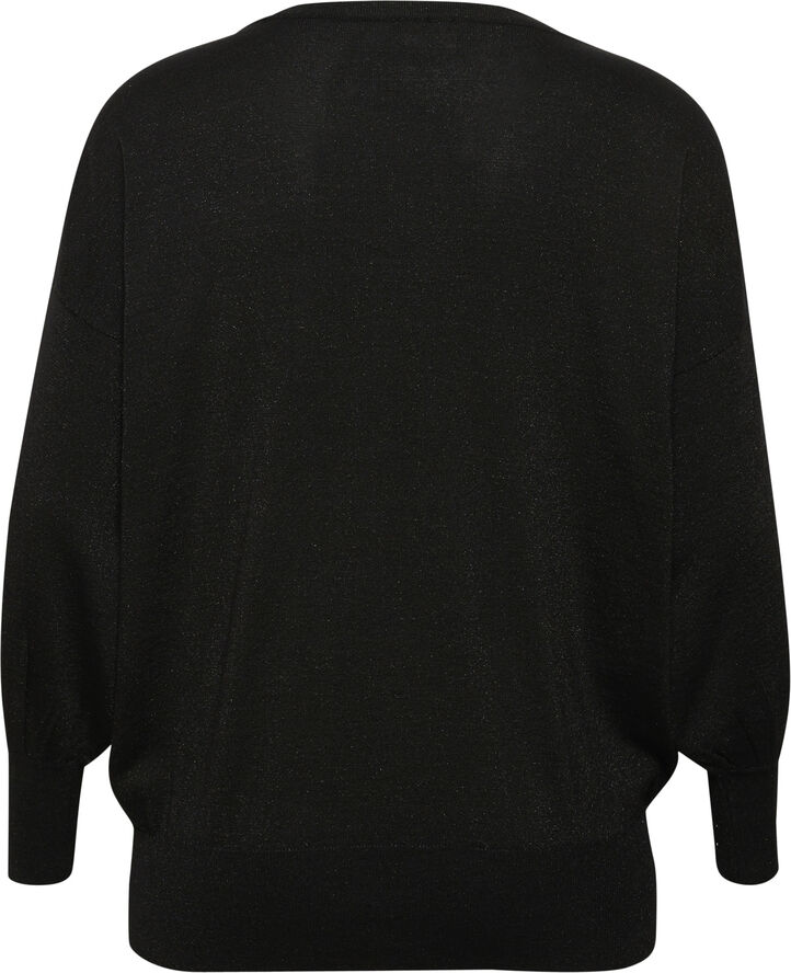 Kaffe Curve KCregitta Knit Pullover Black deep