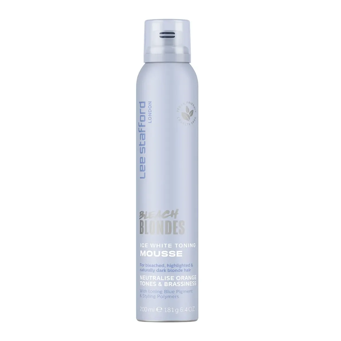 Lee Stafford Lee Stafford - Bleach Blondes Ice White, Toning Mousse 200 ml