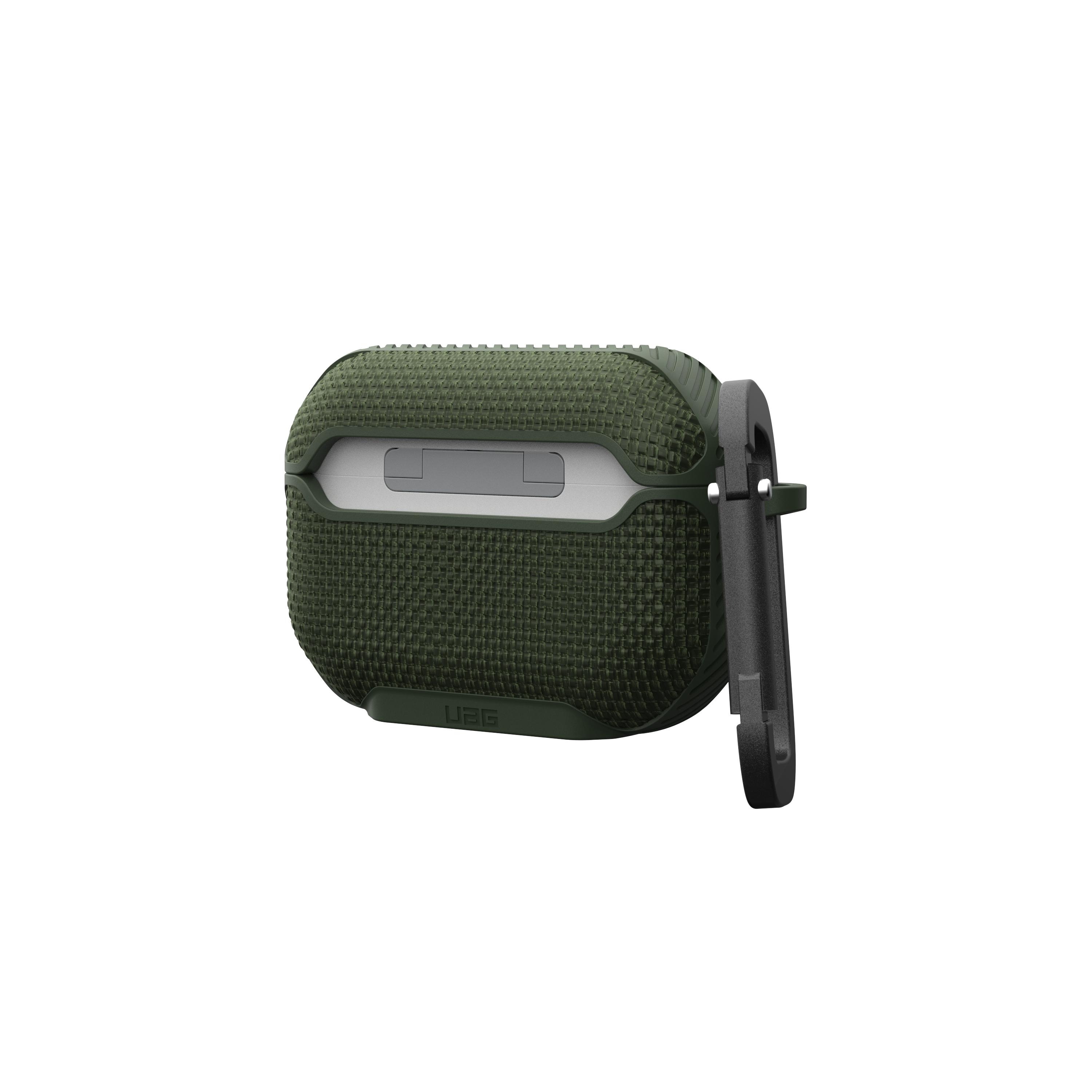 AirPods Pro 2 / AirPods Pro Nylon Schutzhülle mit Karabinerhaken Metropolis (104125117272) - Olive Drab