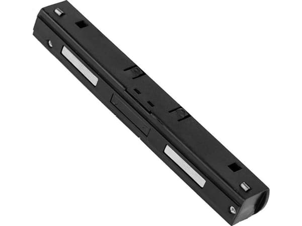Milagro Rett kobling for samleskinne sort Milagro MAGNETIC TRACK ML6634