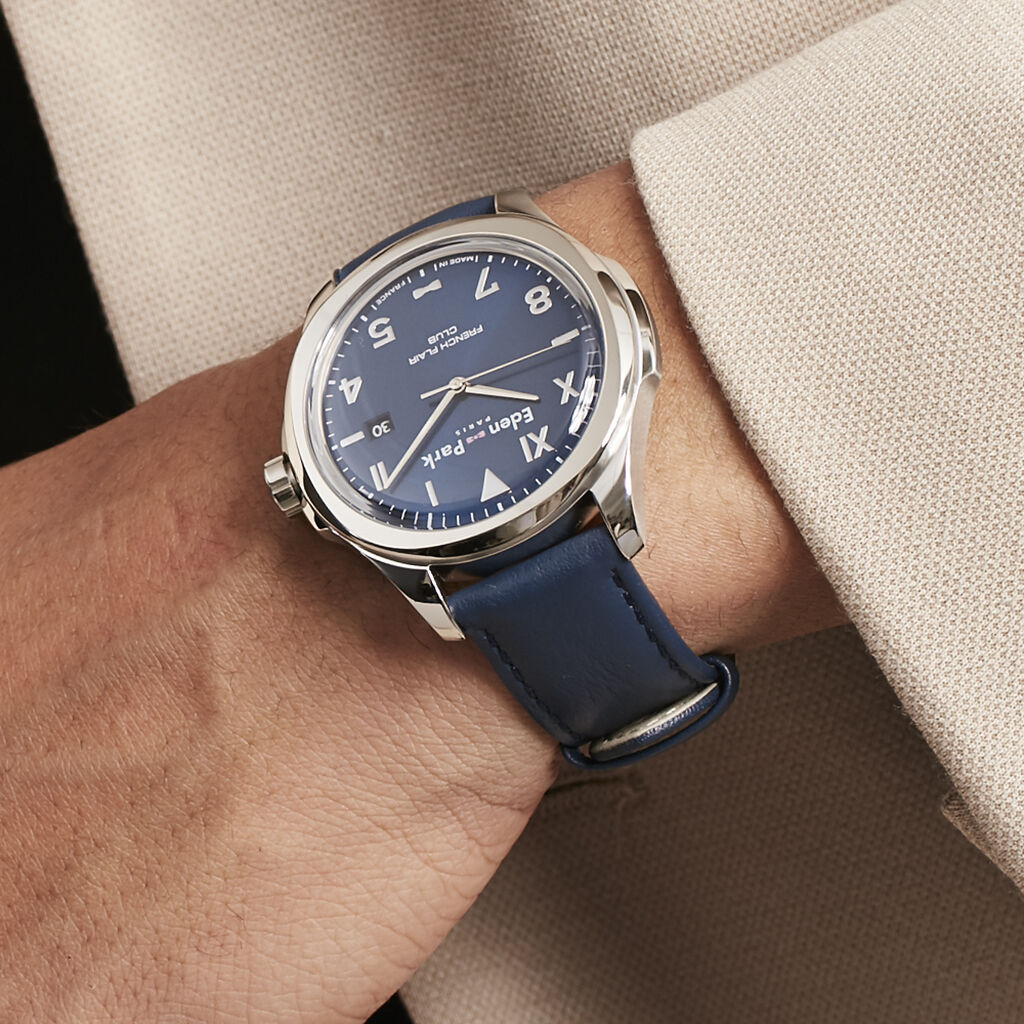 Montre Eden Park Club Bleu