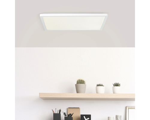 LED plafondlamp 24W 2400 lm 4000K 42x42 cm Milton wit