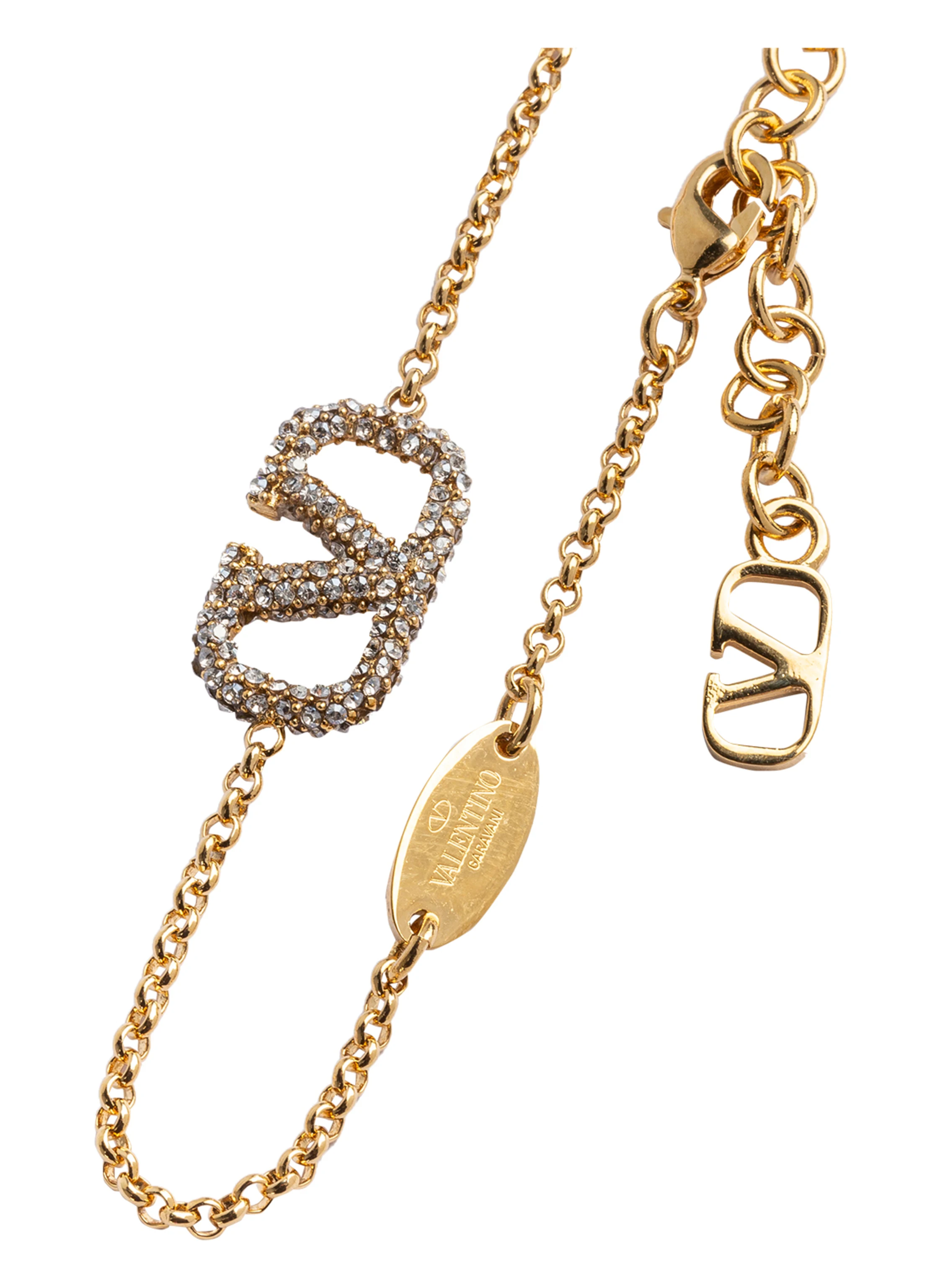 VALENTINO GARAVANI Armband VLOGO mit Swarovski Kristallen