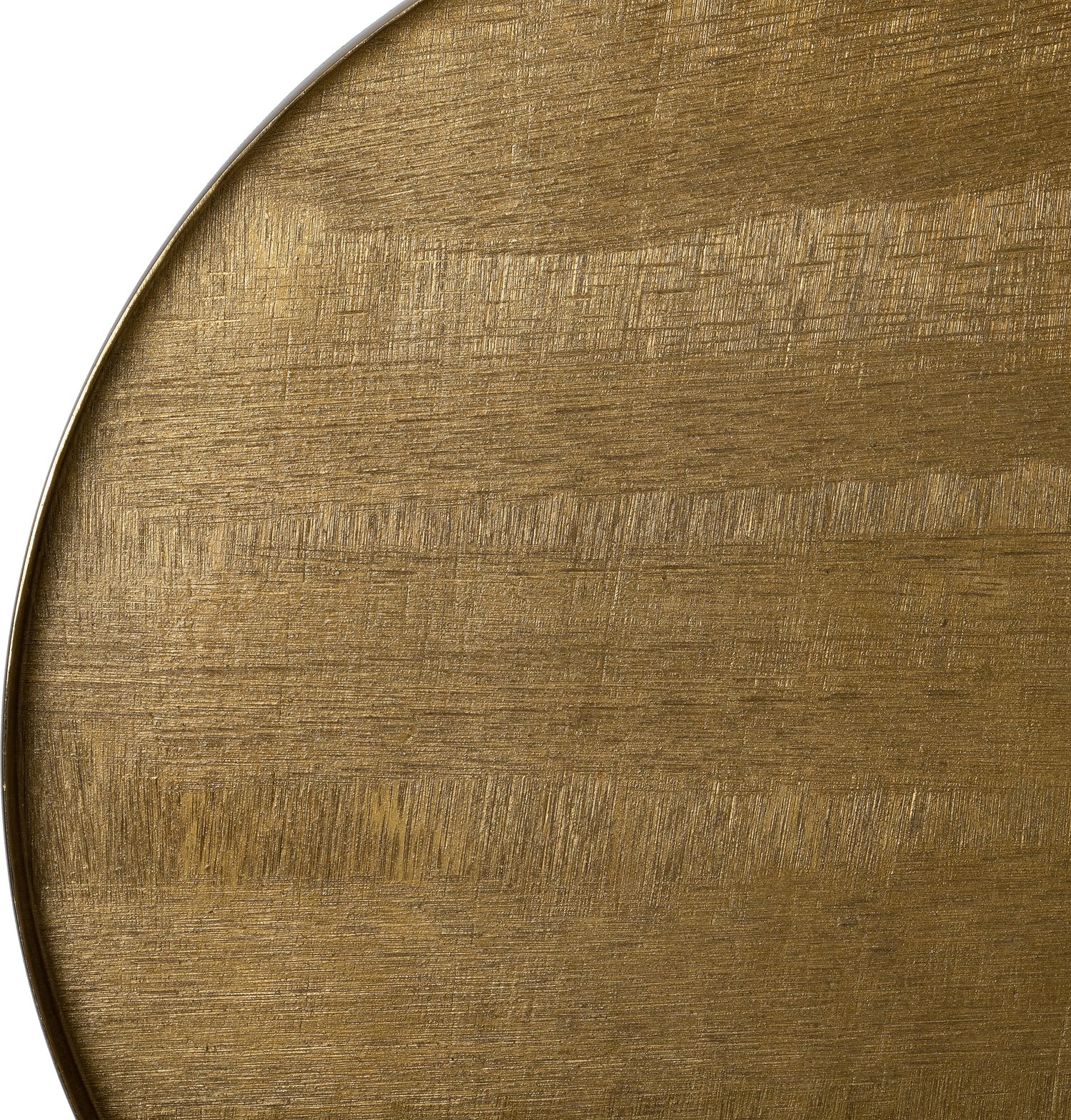 Intratuin dienblad Reia goud D 20 H 1,5 cm