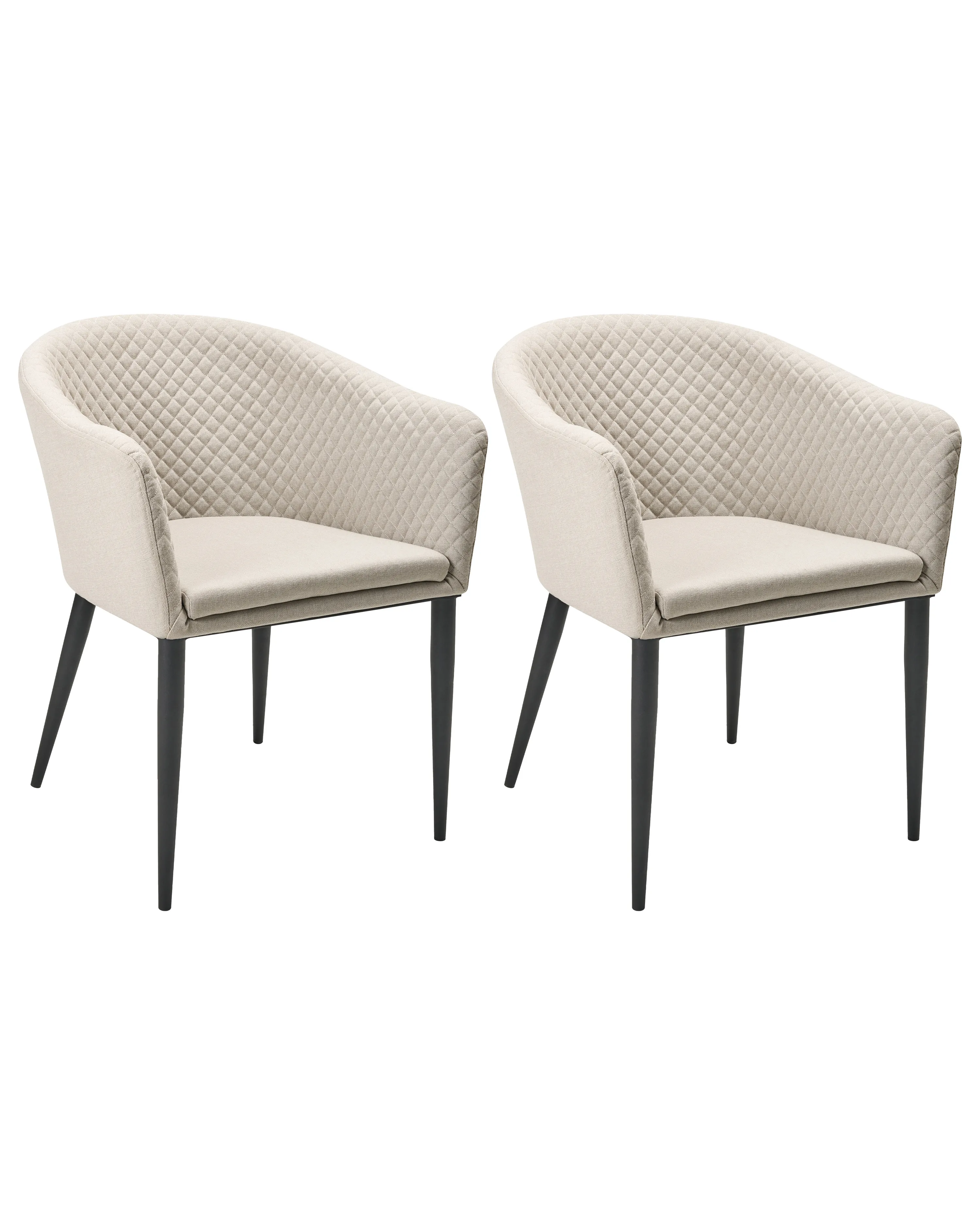 Set van 2 tuinstoelen TULUNI Stof Beige