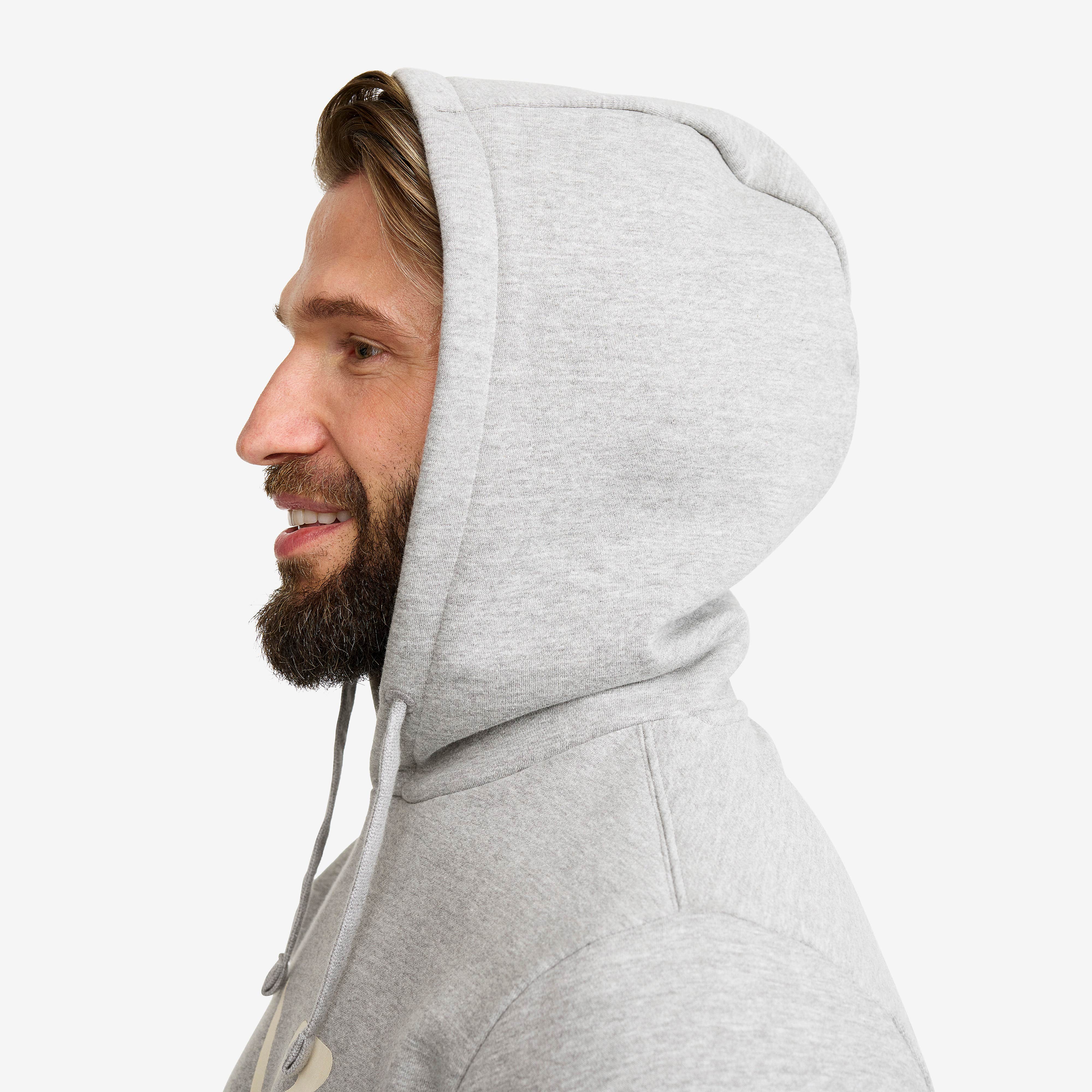 RVRC Hoodie Herre Grey Melange/Oatmeal