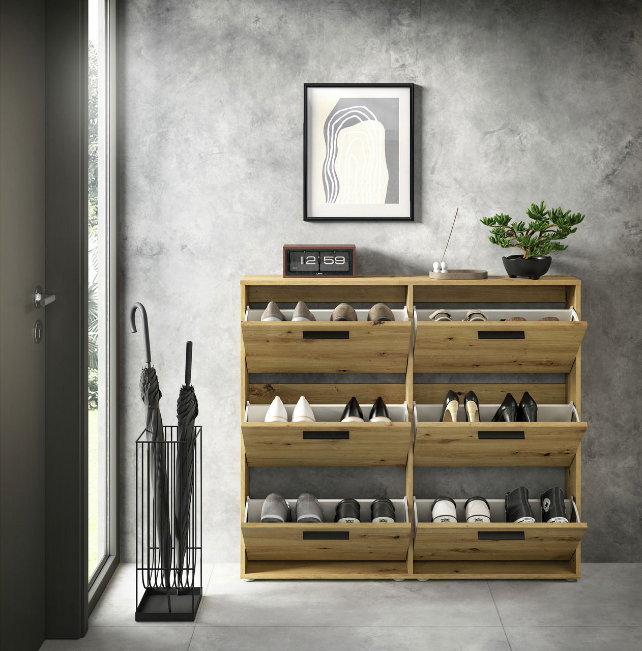 Carryhome Schuhkipper 6er SAM