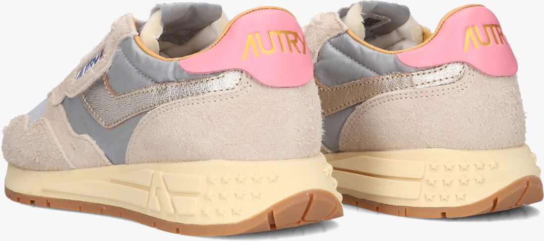 beige autry lage sneakers reelwind low
