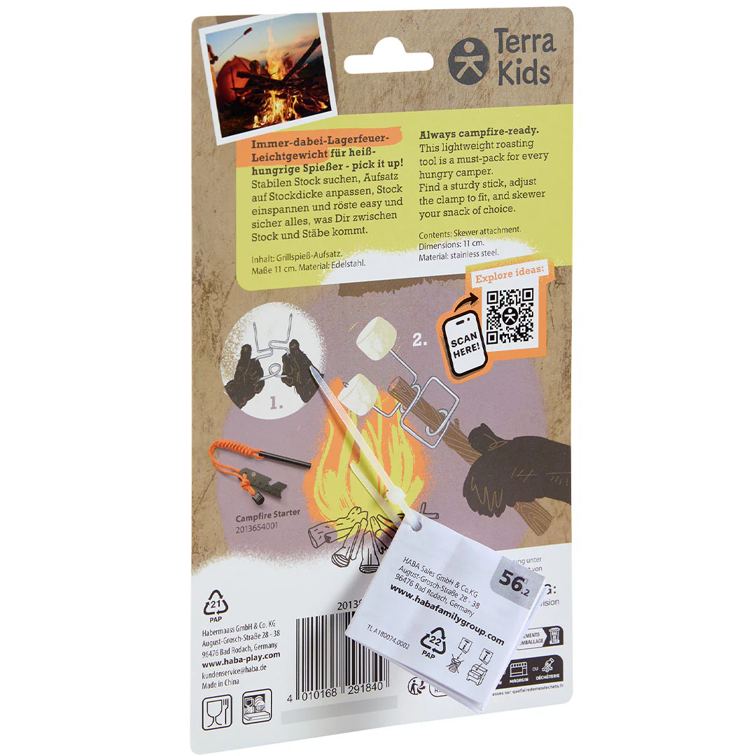 Haba Haba Terra Kids - Grillspies opzetstuk