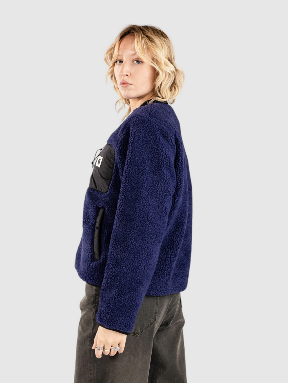 Carhartt WIP Janet Liner Jacket aura/black