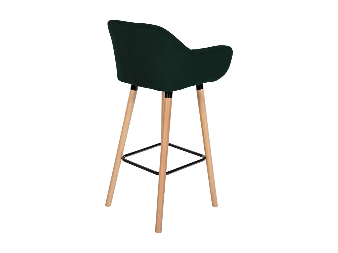 Tabouret de bar Grant velours - vert99.00