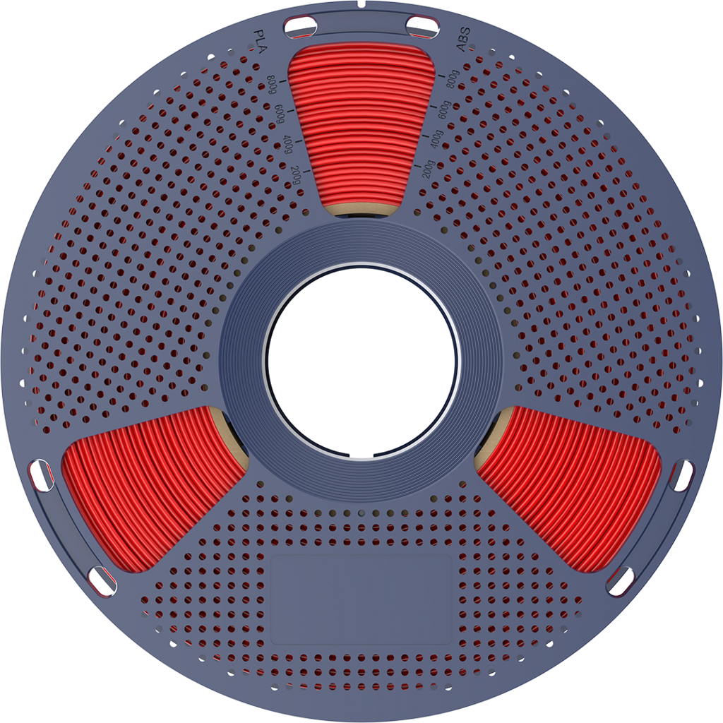SUNLU  High-Speed ABS Red, 1,75 mm / 1000 g    ABS Filament für High Speed Druck mit bis zu 350 mm/s in Red