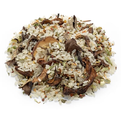 Bio-Risotto mit Waldpilzen