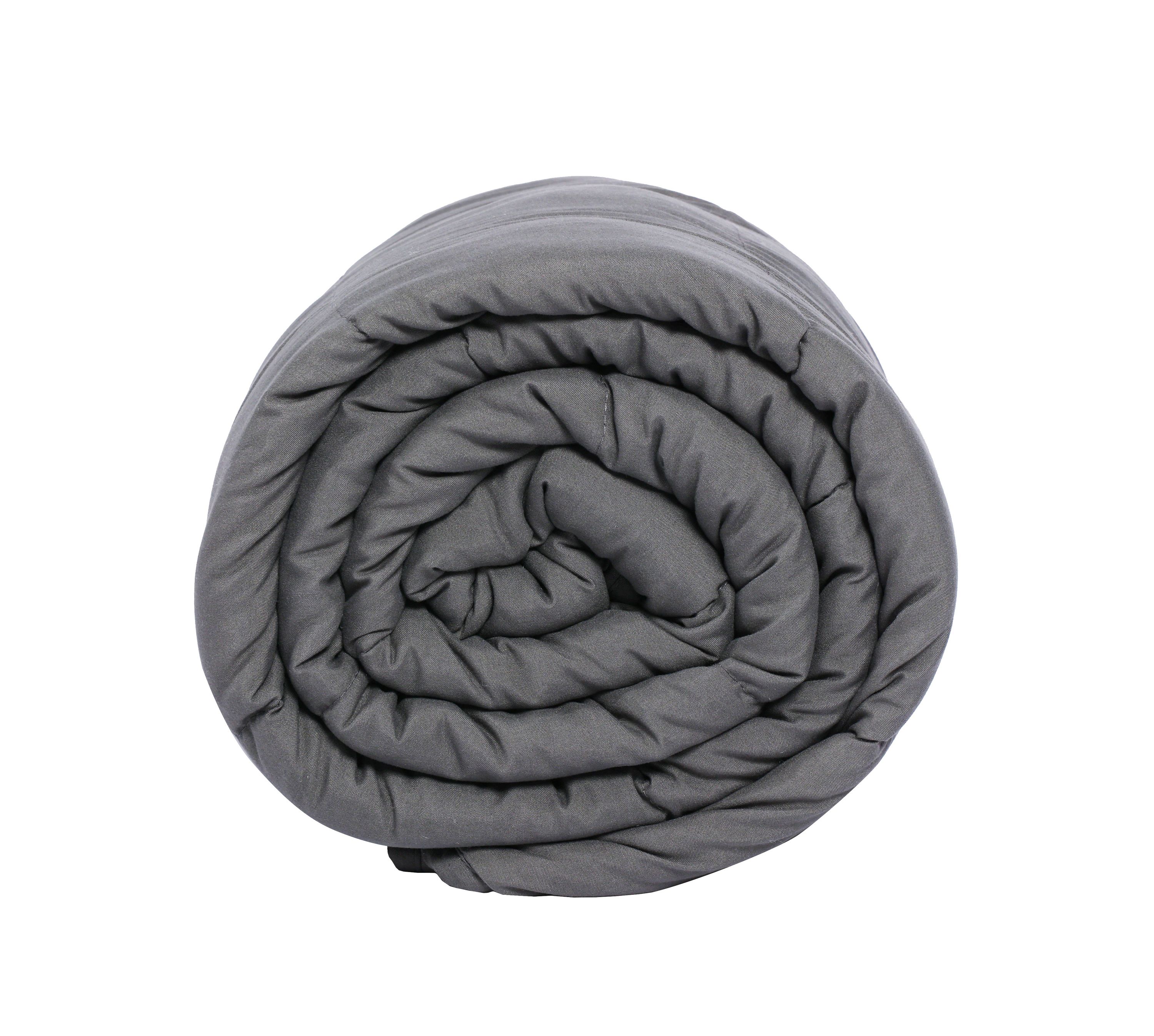 Gewichtsdecke 9 kg grau