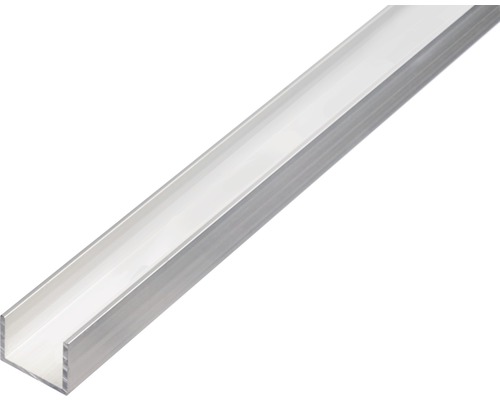 U-profiel aluminium naturel 30x20x2 mm 1 m