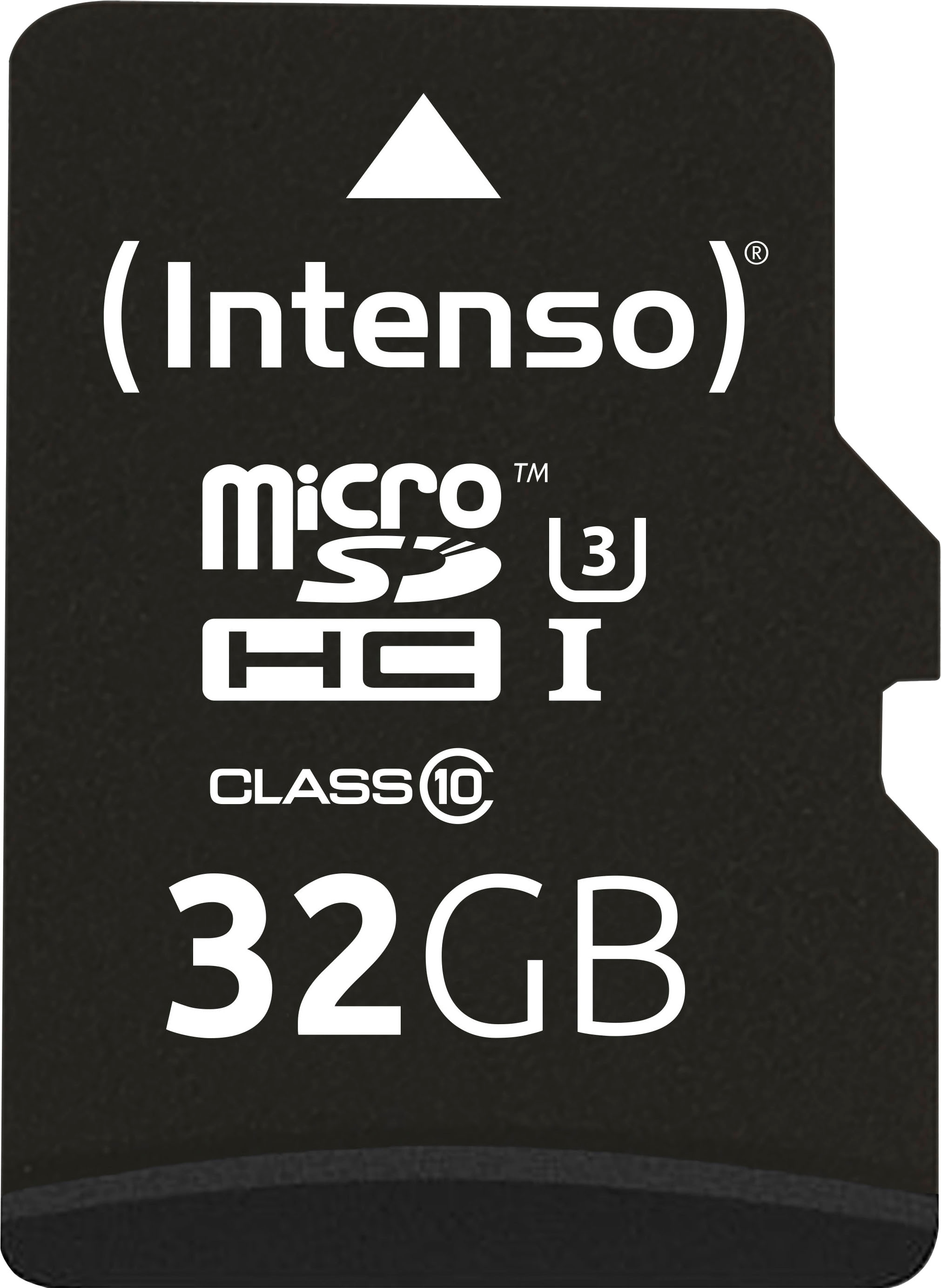 Intenso Speicherkarte »microSDHC UHS-I Professional + SD-Adapter« (32 GB )