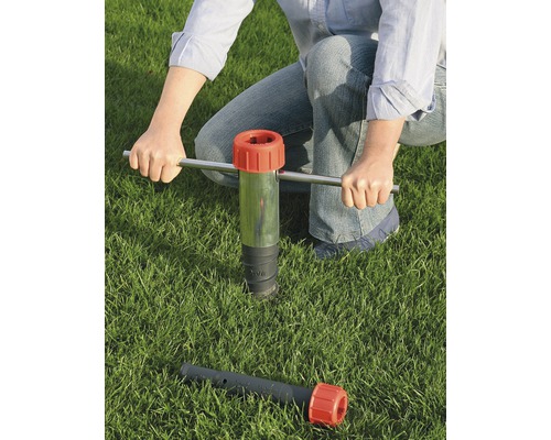 DuoFix schroef-grondhulsset voor parasols en waslijnen Ø 17 - 55 mm