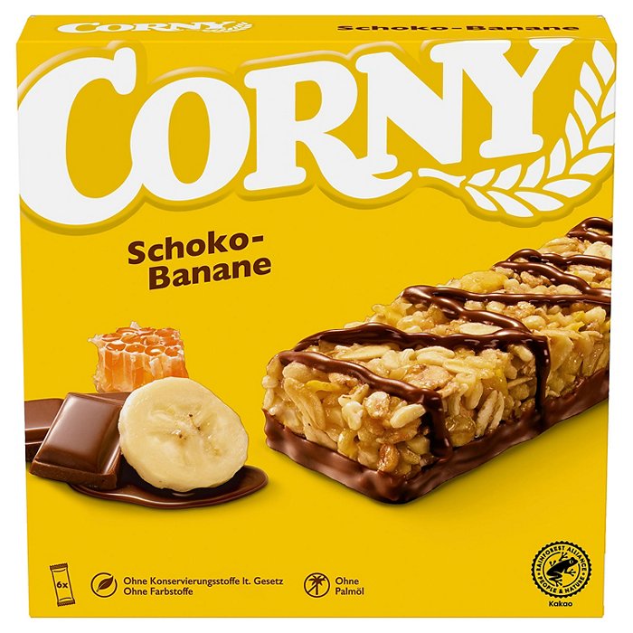 CORNY Müsliriegel 150 g, Schoko-Banane