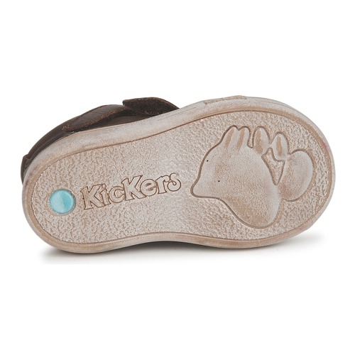Kickers - TAXI - Marron / Rouge
