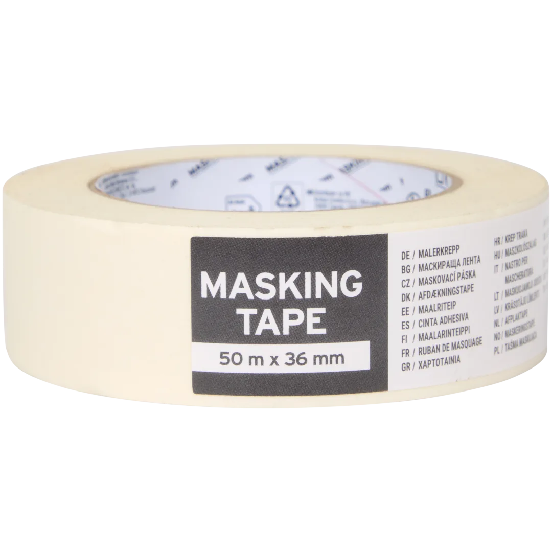 Afplaktape 36 mm x 50 m