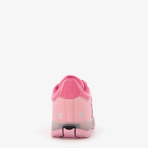 Breezy Rollers kinder sneakers met wieltjes roze