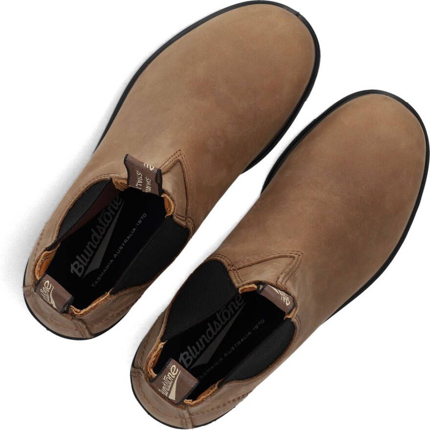 BLUNDSTONE Chelsea Boots Dames Classic Dames Maat: 38 5 Materiaal: Nubuck Kleur: Camel