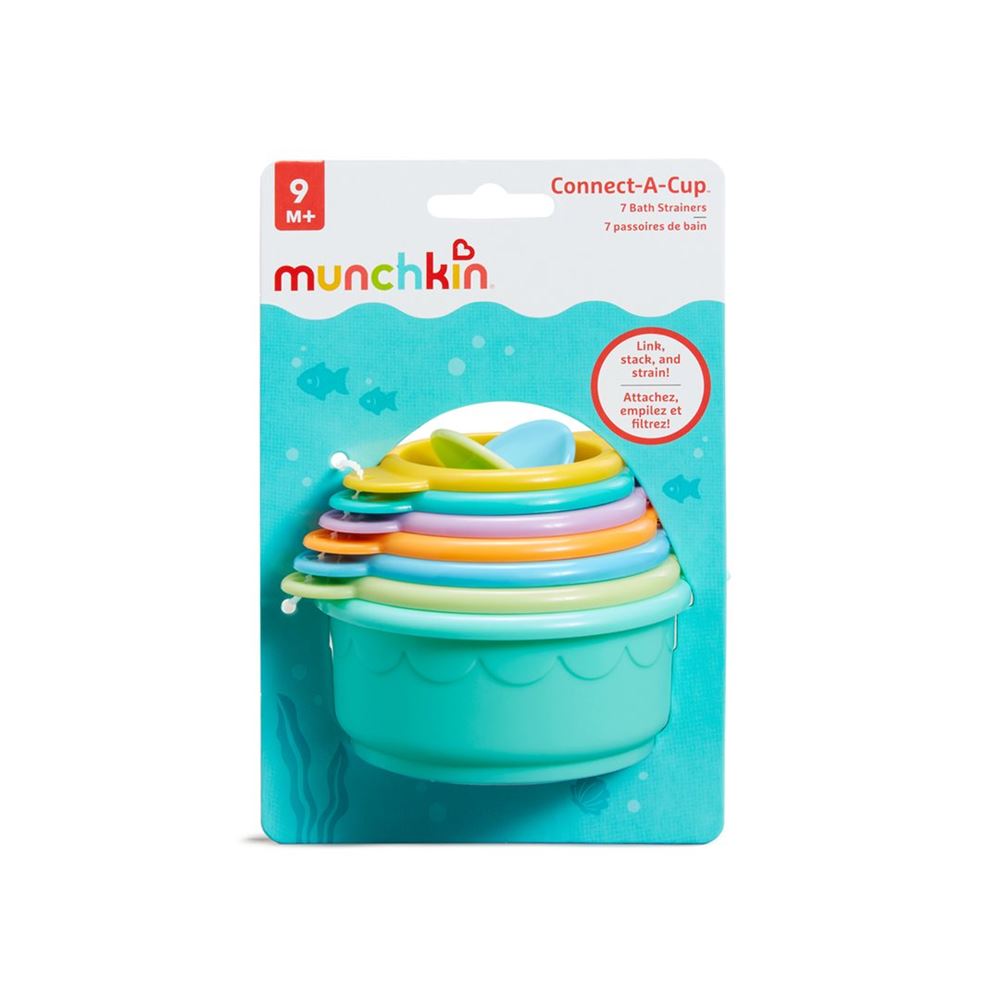 MUNCHKIN Connect A Cup Badsiebe<br>7 Stück