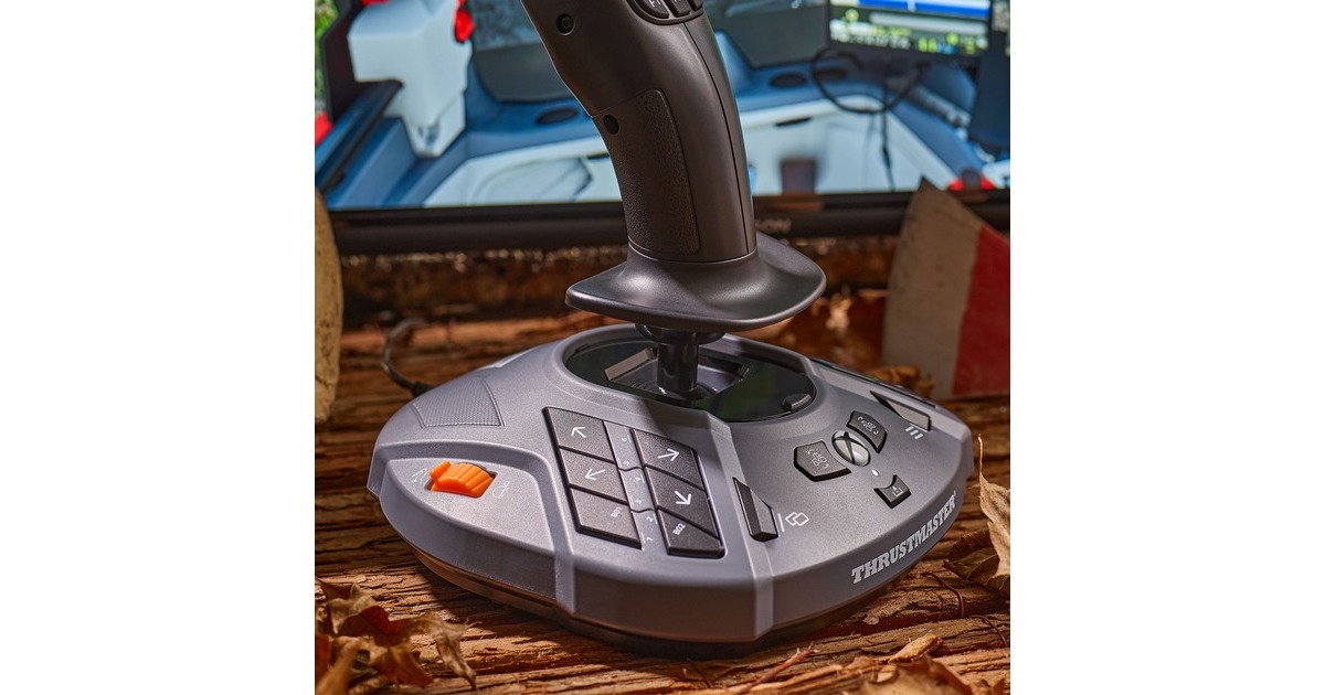 ThrustmasterSimTask FarmStick joystick  (Grijs/zwart, Pc, Xbox Series X|S)