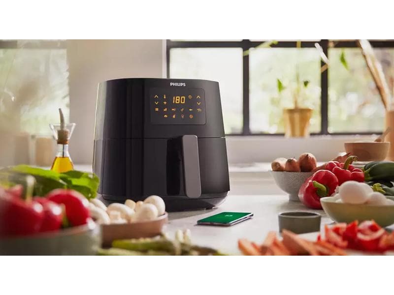 Philips Heissluft-Fritteuse Essential Airfryer XL HD9280/91 Vielseitige Fritteuse mit Rapid Air Heisslufttechnologie