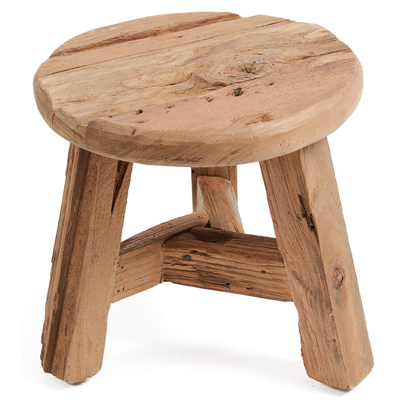 Bazar Bizar Tabouret Yatai naturelle - D.30 cm