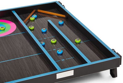 Pinepeak Spillbord 4-i-1, Neon/Svart