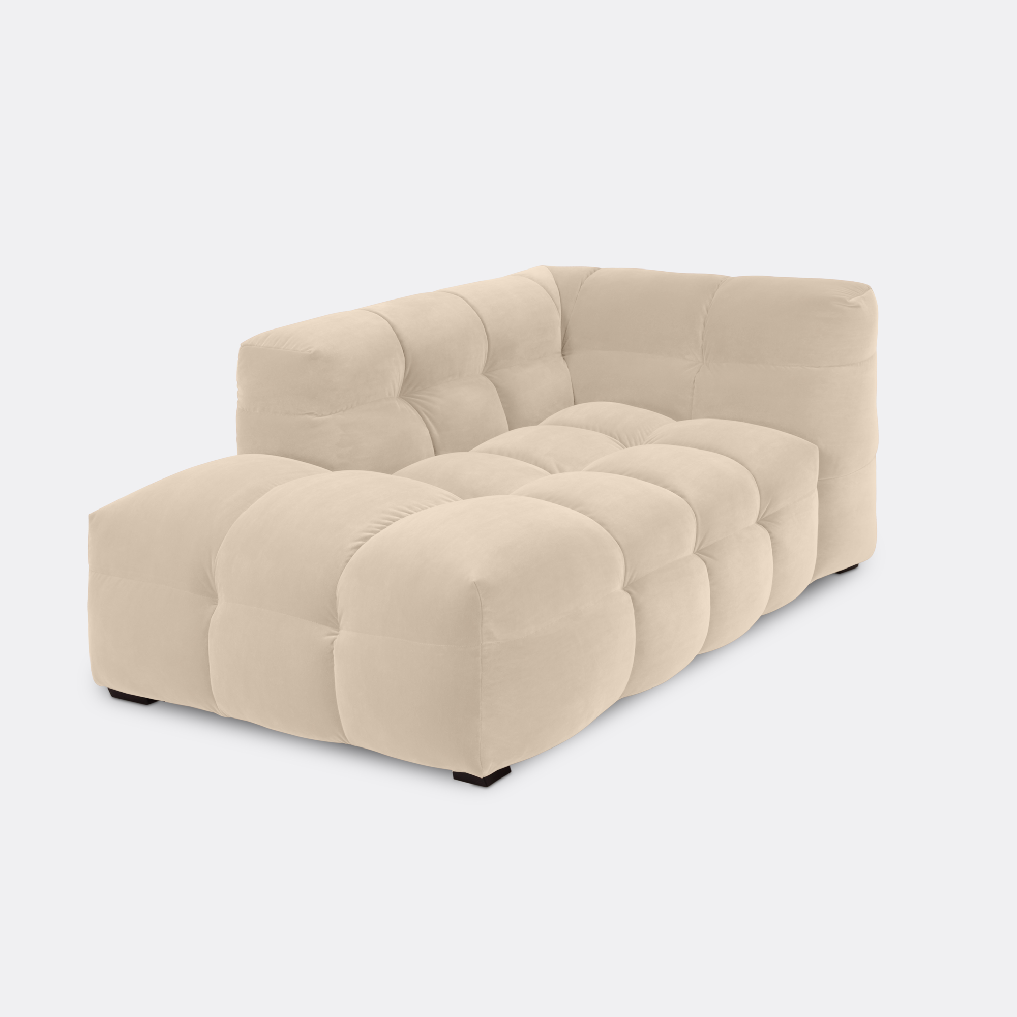 Chaise longue Fat Joe royal linen links