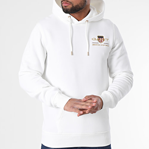 Sweat Capuche Medium Archive Shield 2047076 Blanc
