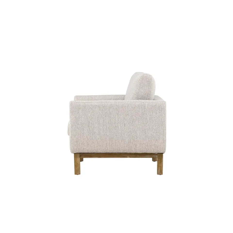 Fauteuil Beige Stof - Olympos