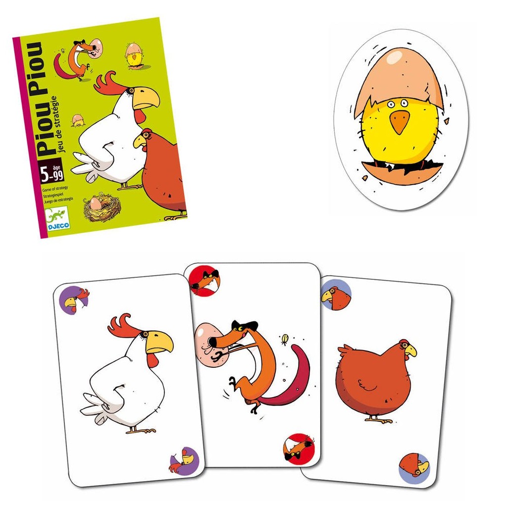 Piou-piou - Jeu des cartes